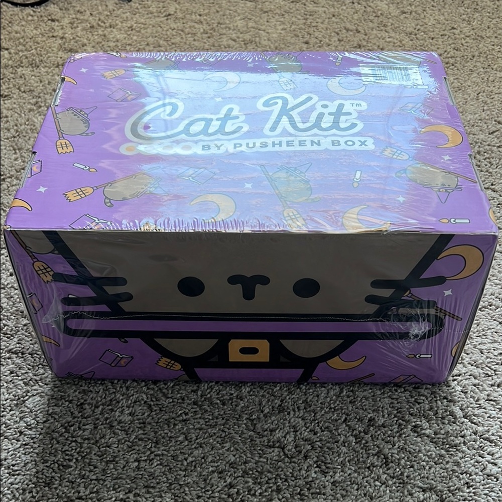 Pusheen Cat Kit Box - Purple